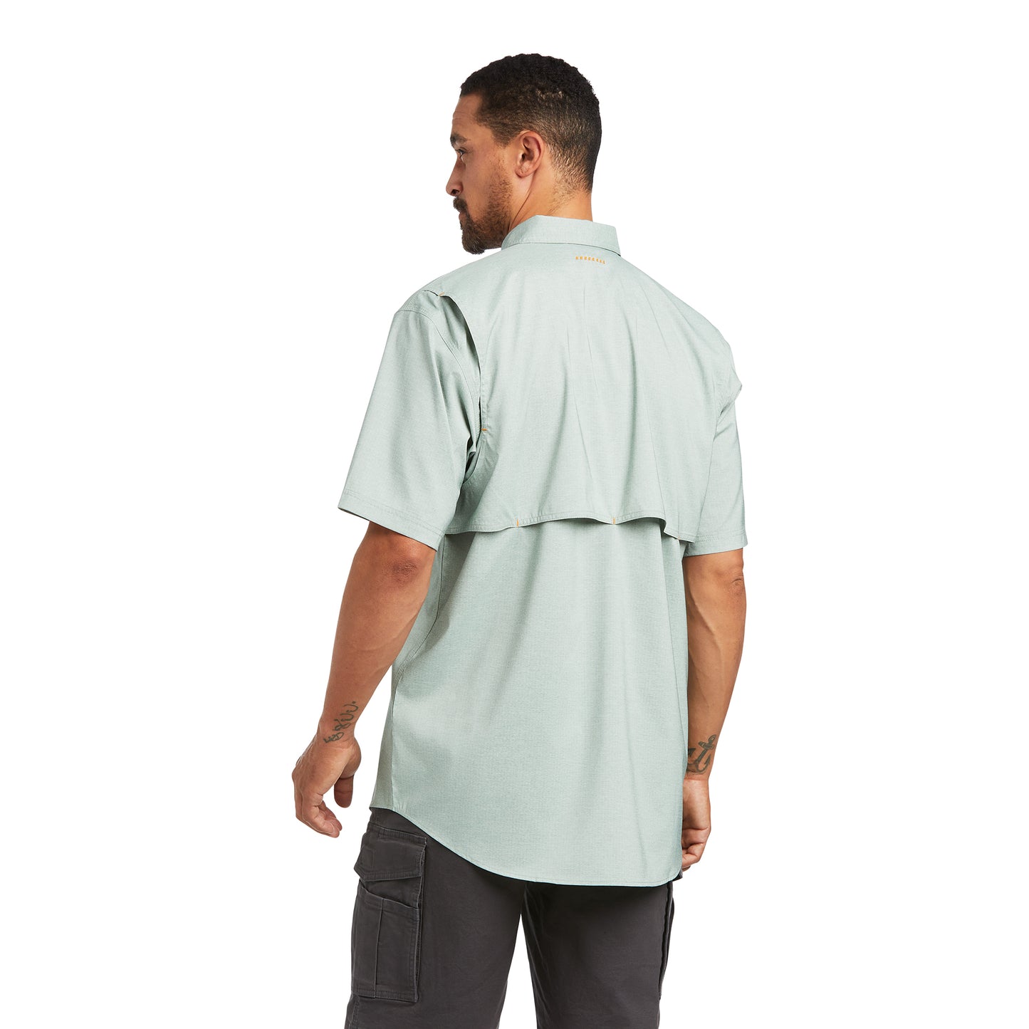 Ariat® Men's Short Sleeve Green Work T-Shirt 10039324