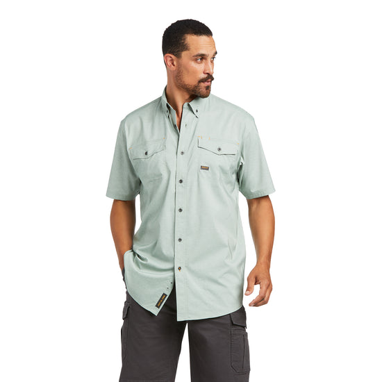 Ariat® Men's Short Sleeve Green Work T-Shirt 10039324