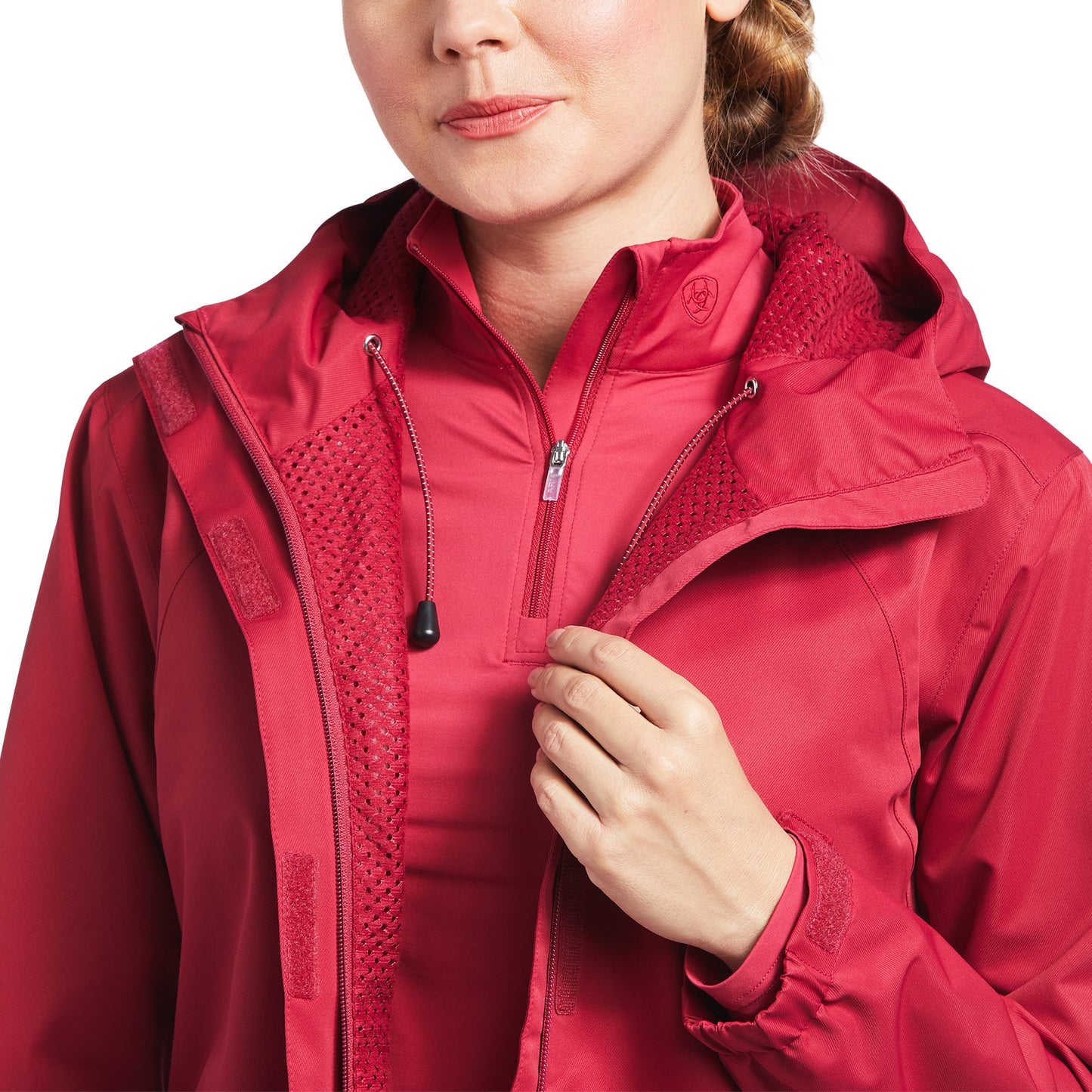 Ariat® Ladies Spectator Red Bud Long Sleeve Waterproof Jacket 10039214