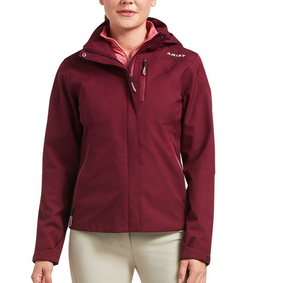 Ariat® Ladies Coastal Waterproof Zinfandel Jacket 10039349