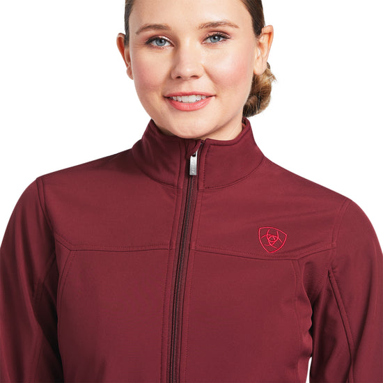 Ariat® Ladies New Team Zinfandel Softshell Jacket 10039364