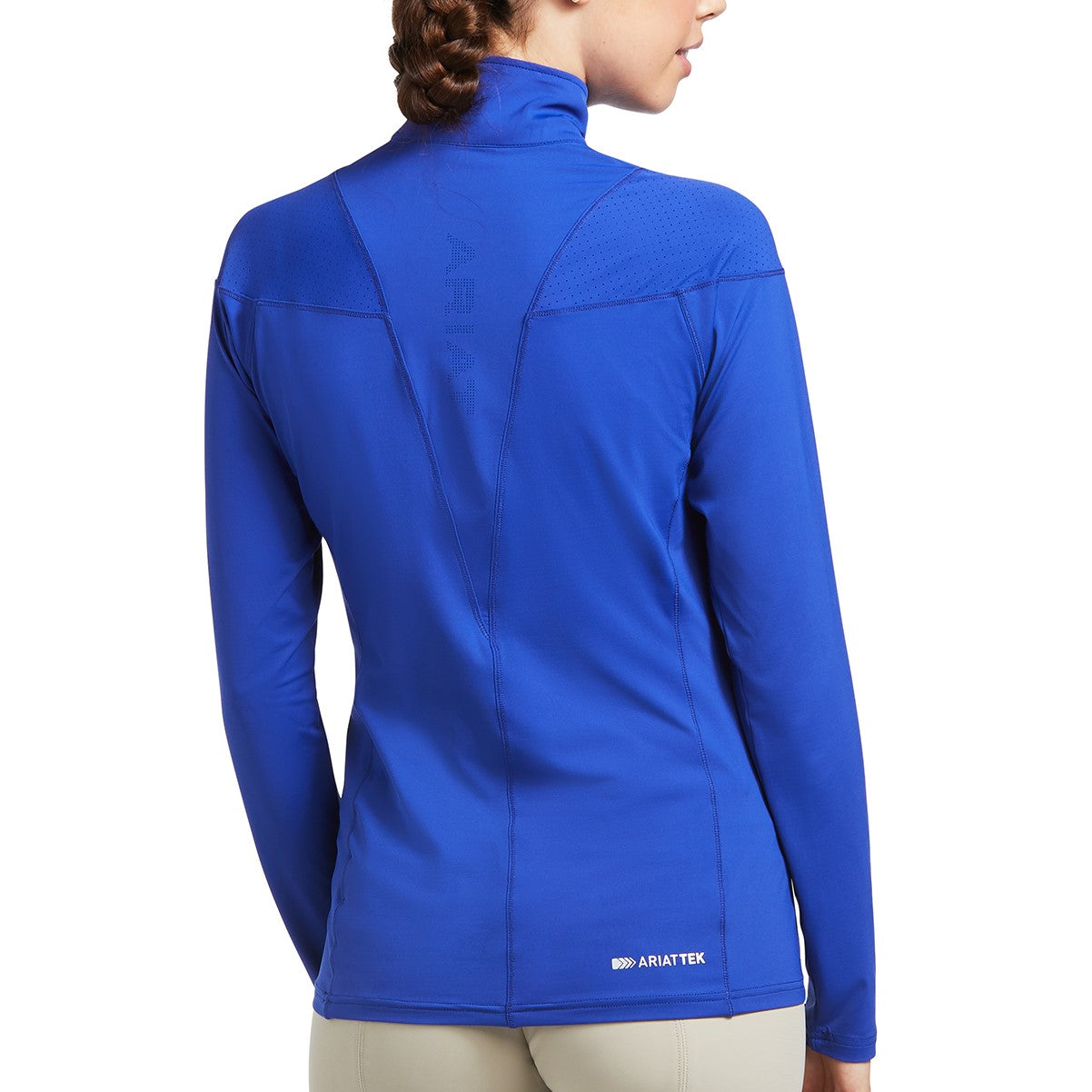 Ariat Ladies Auburn Baselayer Mazarine Blue Long Sleeve Shirt 10039496