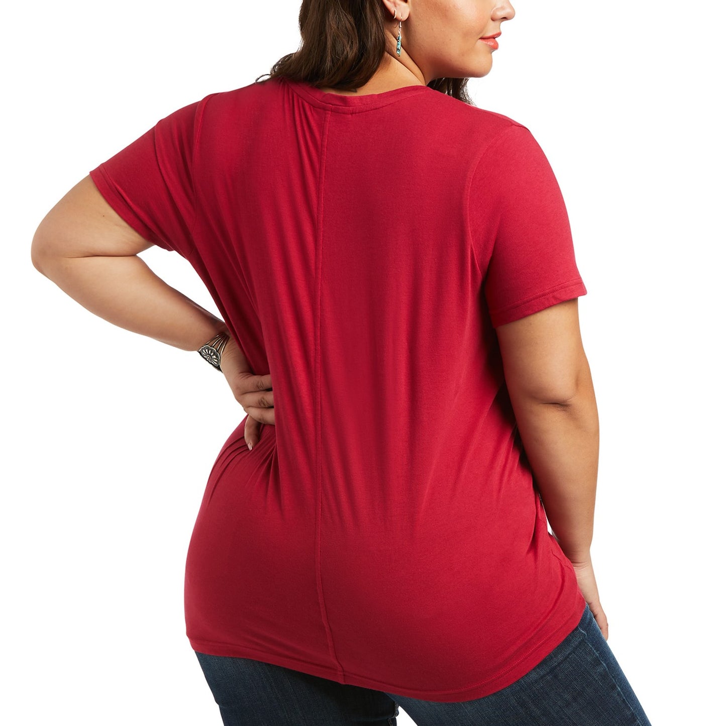 Ariat® Ladies Element Red Bud Short Sleeve Shirt 10039421