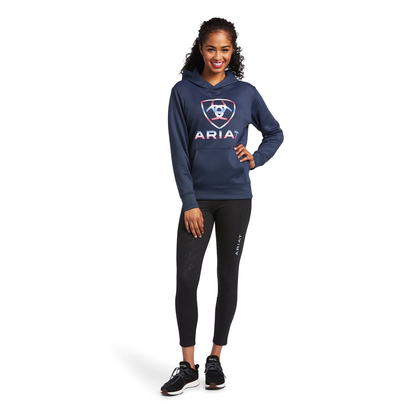 Ariat® Ladies TEK Blue Nights Hooded Sweatshirt 10039793