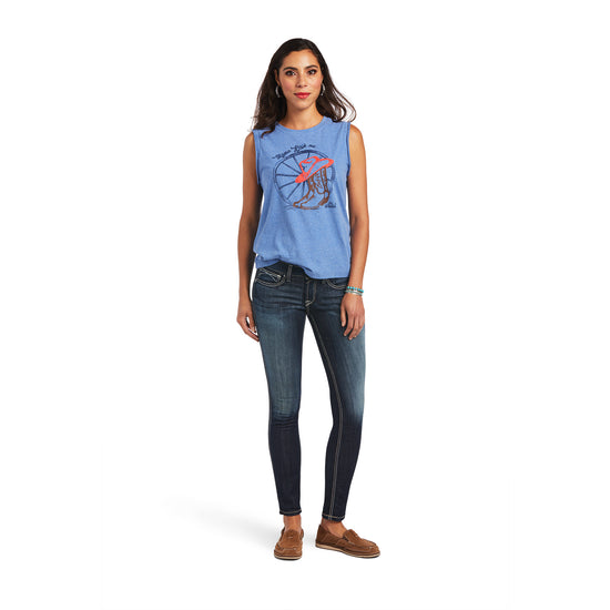 Ariat® Women's Sleeveless Reykjavik Blue Mama T-Shirt 10040514