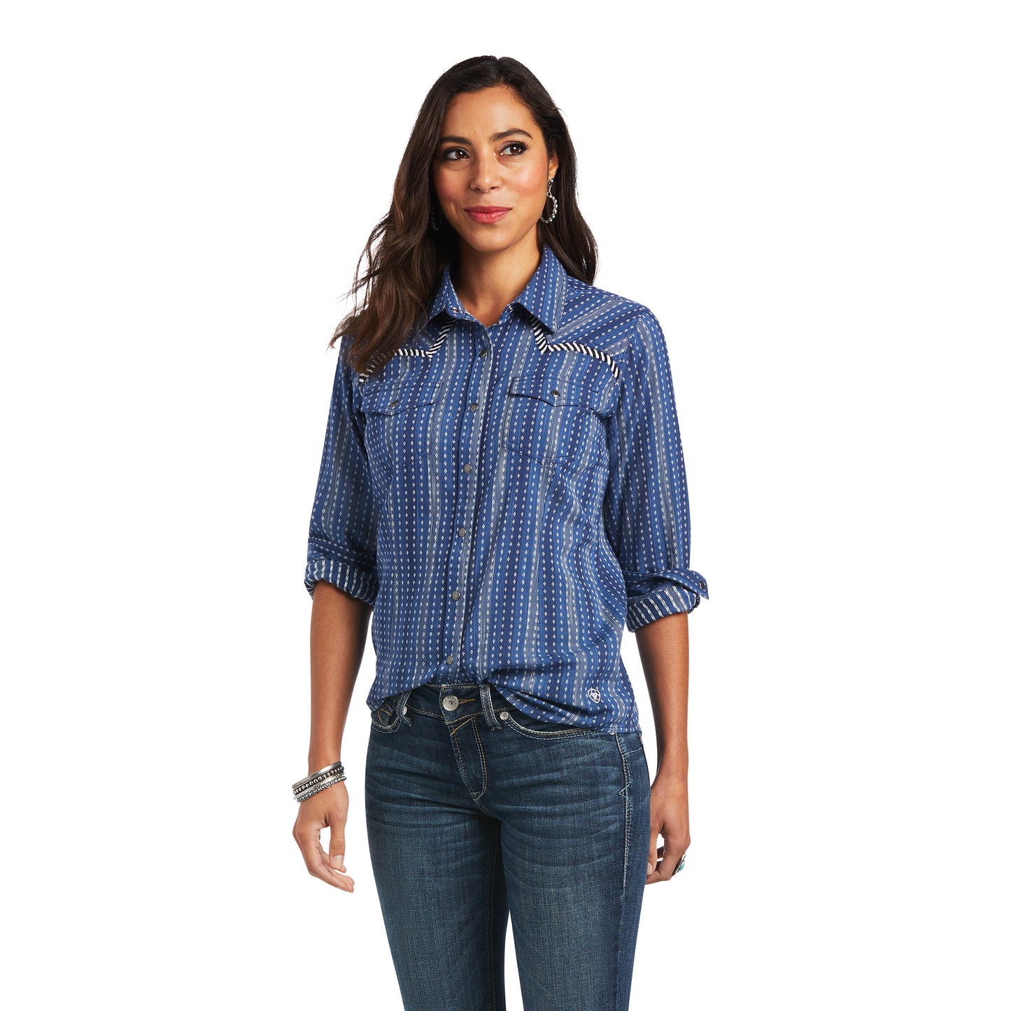 Ariat® Ladies REAL™ Darling Chambray Dobby Shirt 10040625