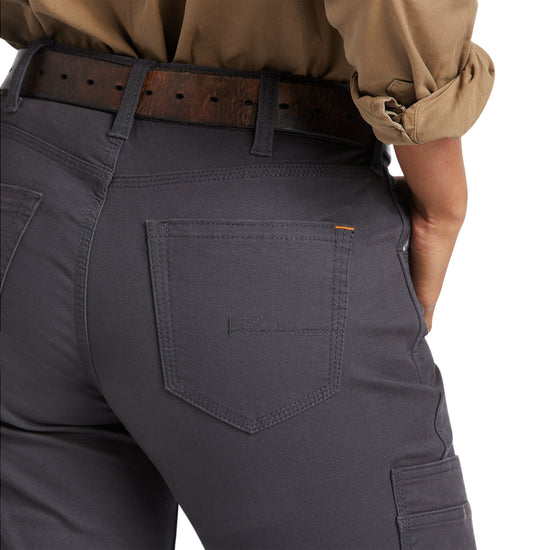 Ariat® Ladies Rebar DuraStretch™ Made Tough Grey Pant 10039149