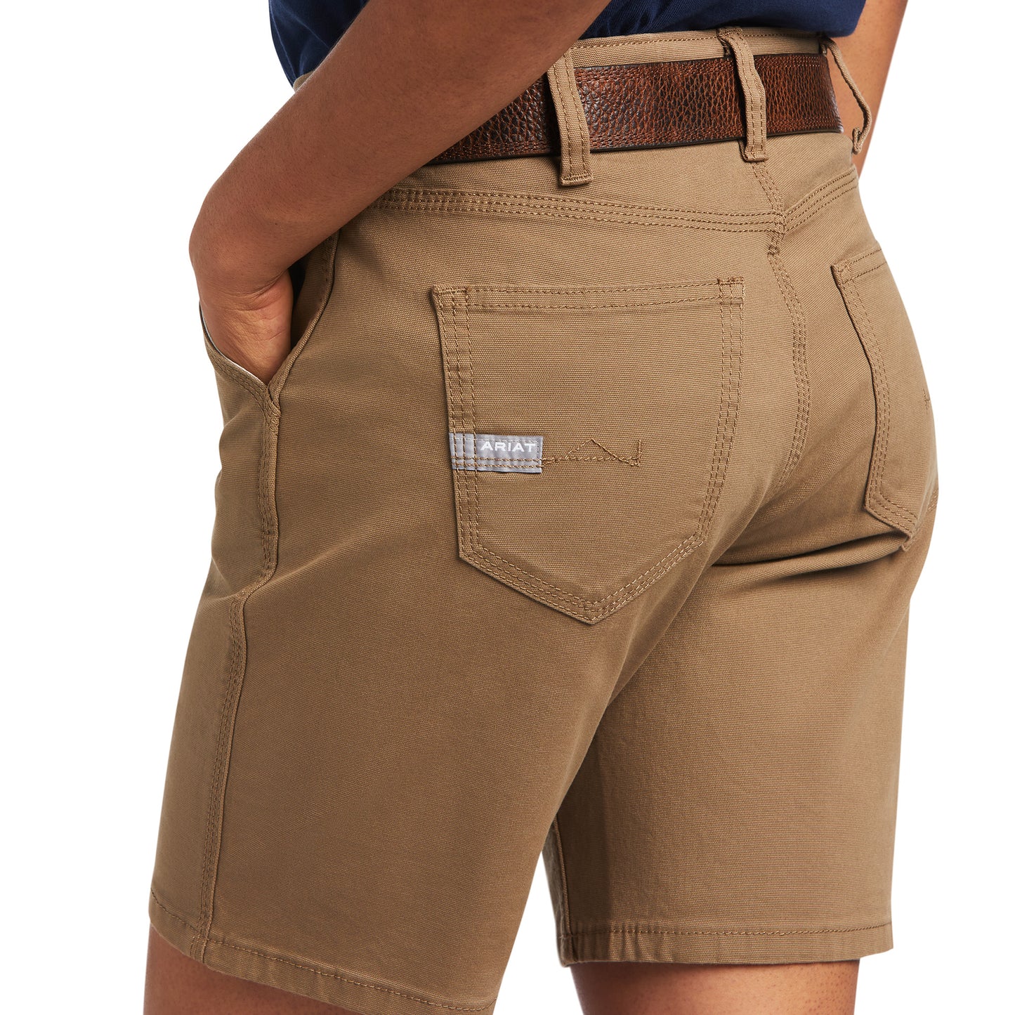 Ariat® Ladies Rebar DuraStretch Made Tough Field Khaki Shorts 10039152