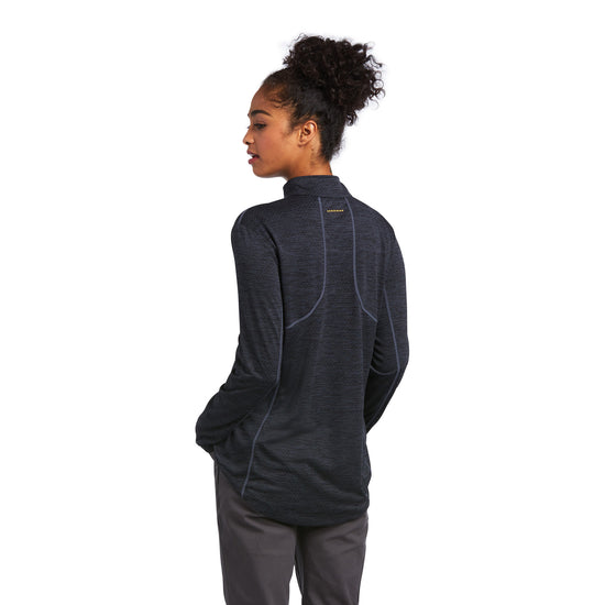 Ariat® Ladies Rebar Evolution Half Zip Black T-Shirt 10039540
