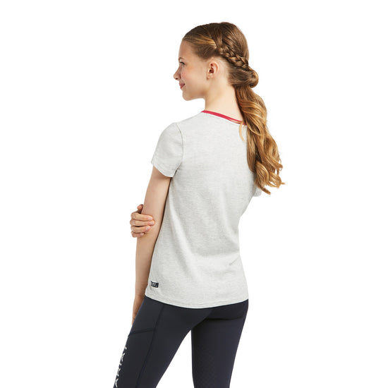Ariat® Children's Unicorn Moon Heather Grey T-Shirt 10039444