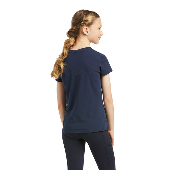 Ariat® Children's Someday Navy Short Sleeve T-Shirt 10039622