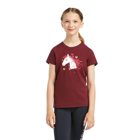 Ariat® Children's My Love Zinfandel Short Sleeve T-Shirt 10039649