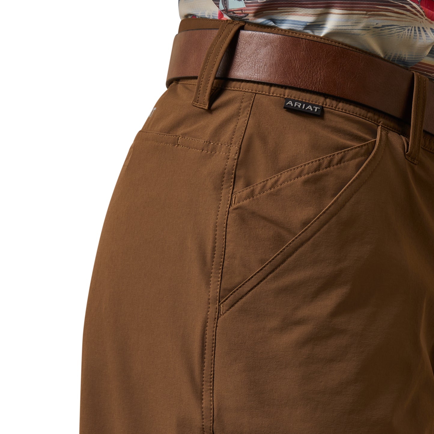Ariat® Men's Tek 8" Teak Brown Shorts 10043181