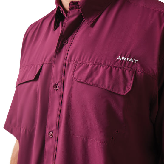 Ariat® Men's VentTEK™ Outbound Purple Dahlia Button Down Shirt 10043344