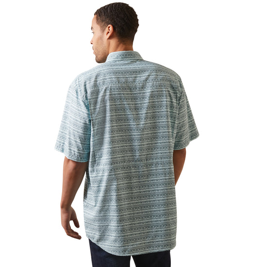 Ariat Men's VentTEK Outbound Aqua Button Down Shirt 10043348
