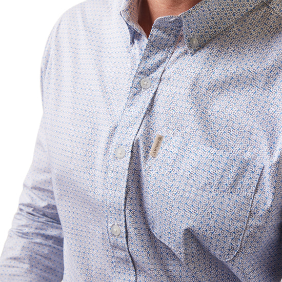 Ariat® Men's Medallion Stretch Geometric Print Button Down Shirt 10043708