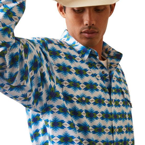 Ariat® Men's Classic Levi Geometric Snap Shirt 10043793