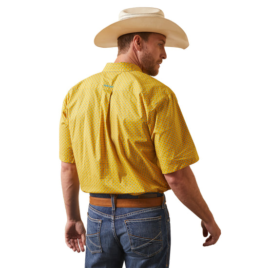 Ariat® Men's Kalul Golden Rod Classic Fit Button Down Shirt 10043865