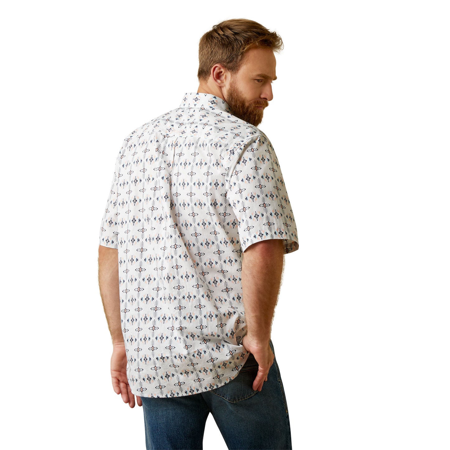 Ariat® Men's Otto Classic White Button Down Shirt 10044867
