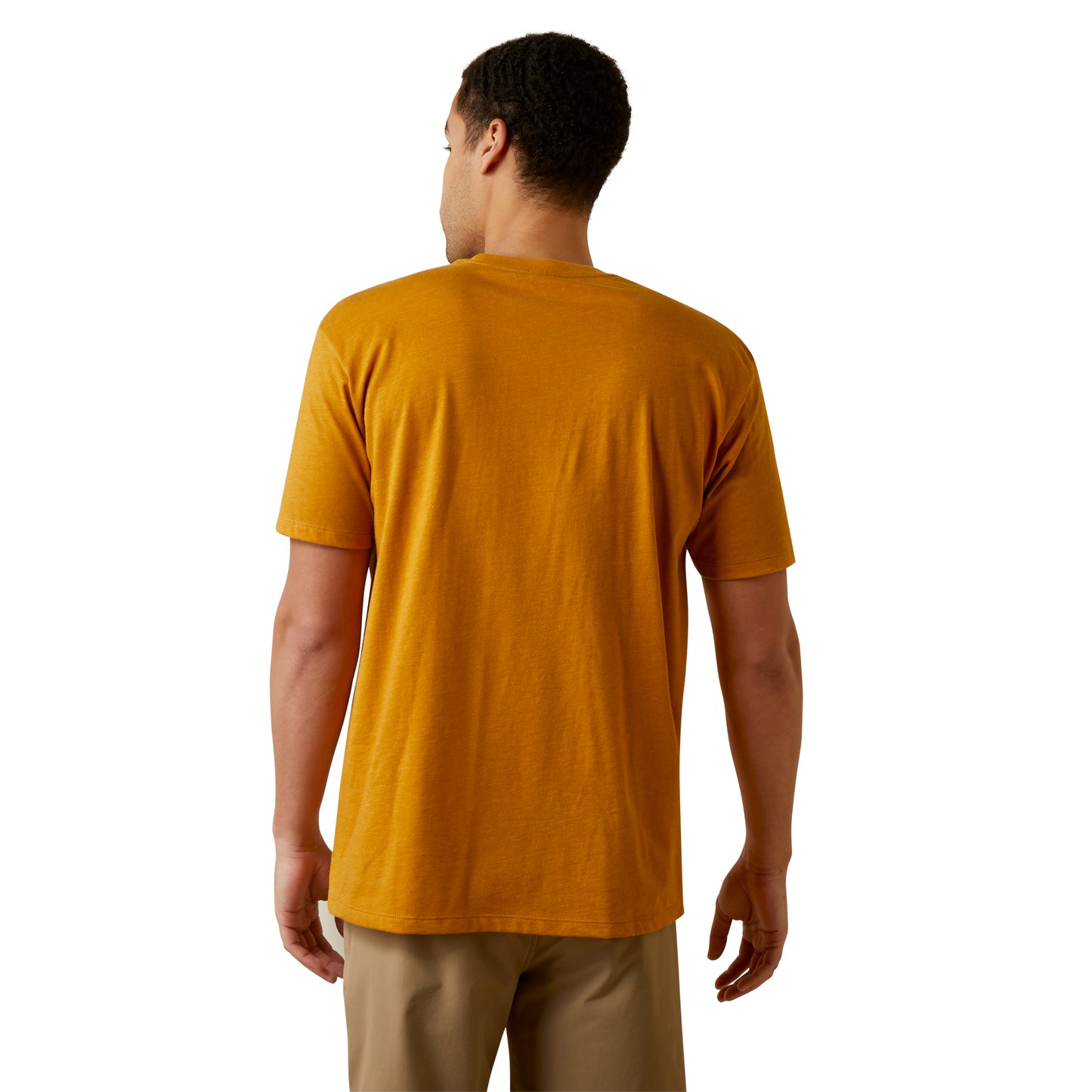 Ariat® Men's Rodeo Skull Graphic Buckhorn Heather T-Shirt 10045280