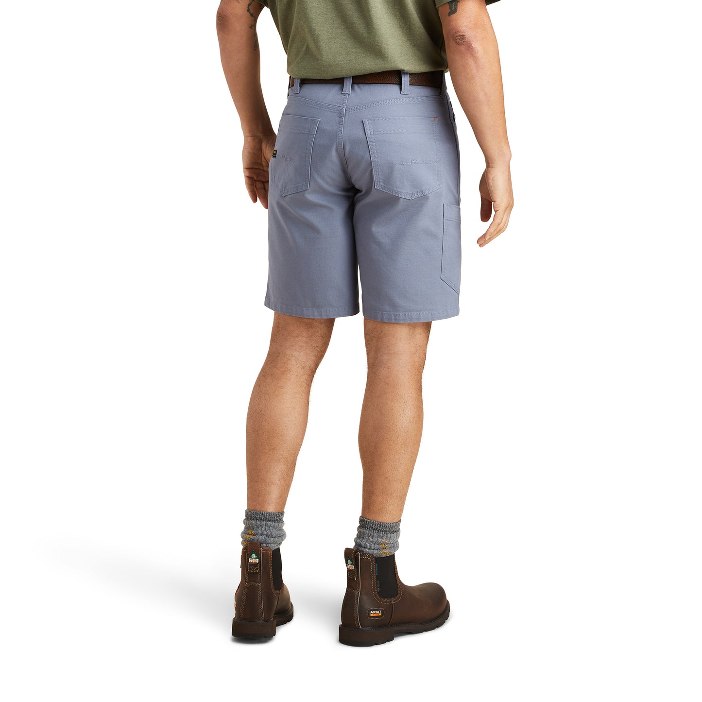 Ariat® Men's Rebar DuraStretch™ Made Tough Flint Stone Shorts 10043170