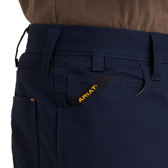 Ariat® Men's Rebar DuraStretch™ Made Tough Navy Shorts 10043172