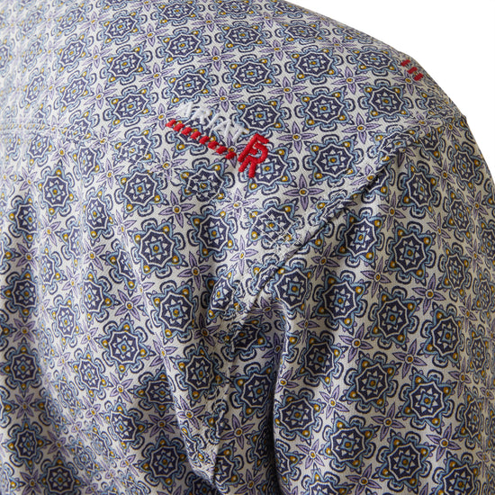 Ariat® Men's FR Amato Logo Stretch Lavender Work Shirt 10043750