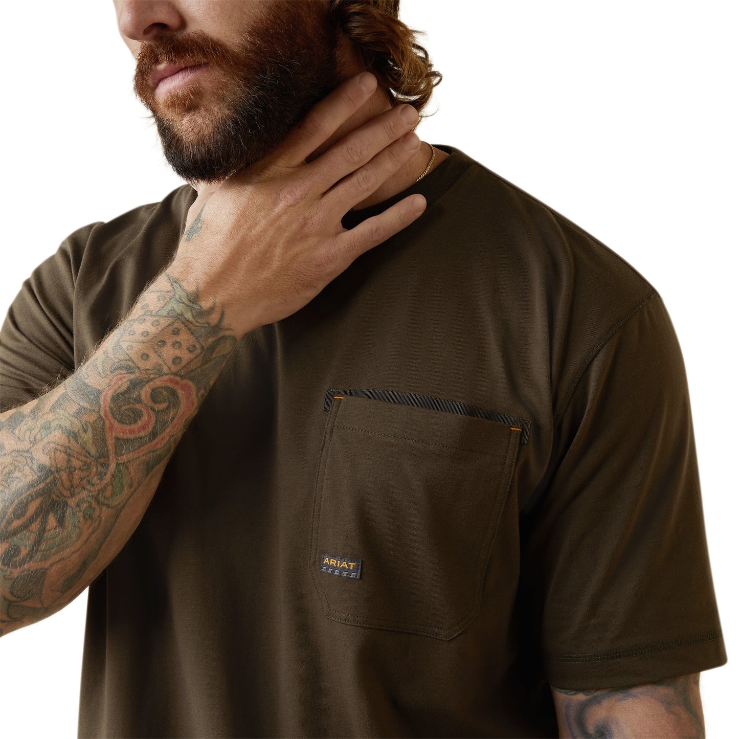 Ariat® Men's Rebar Workman Buzz Saw Wren Graphic T-Shirt 10043834