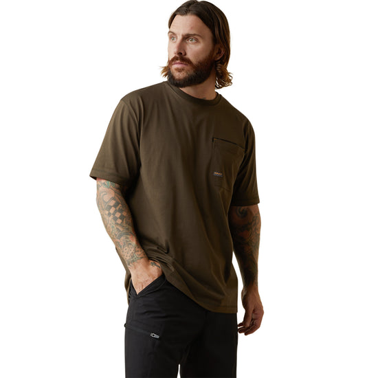 Ariat® Men's Rebar Workman Buzz Saw Wren Graphic T-Shirt 10043834