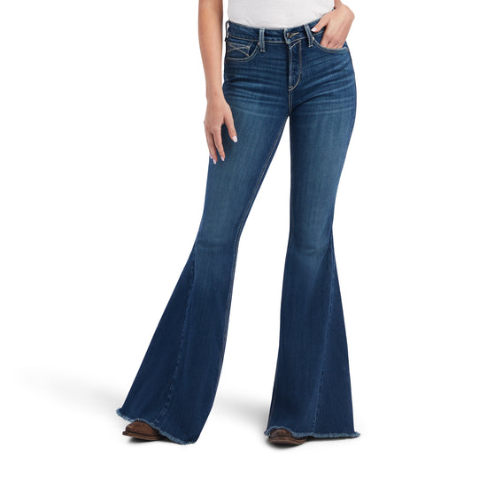 Ariat® Ladies Martha Extreme Flare High Rise Denim Jeans 10042600
