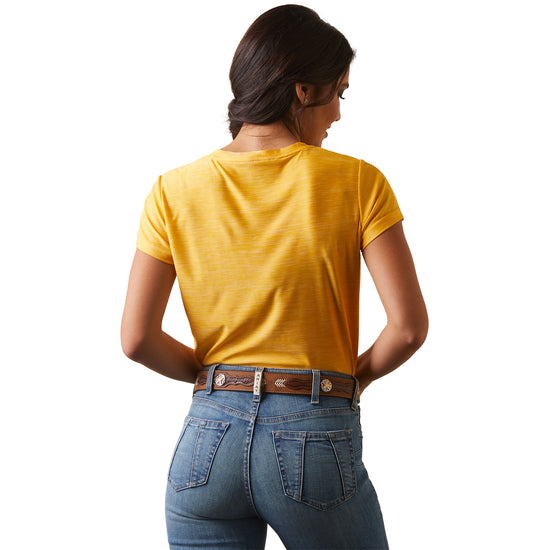 Ariat® Ladies Laguna Yolk Yellow T-Shirt 10043533