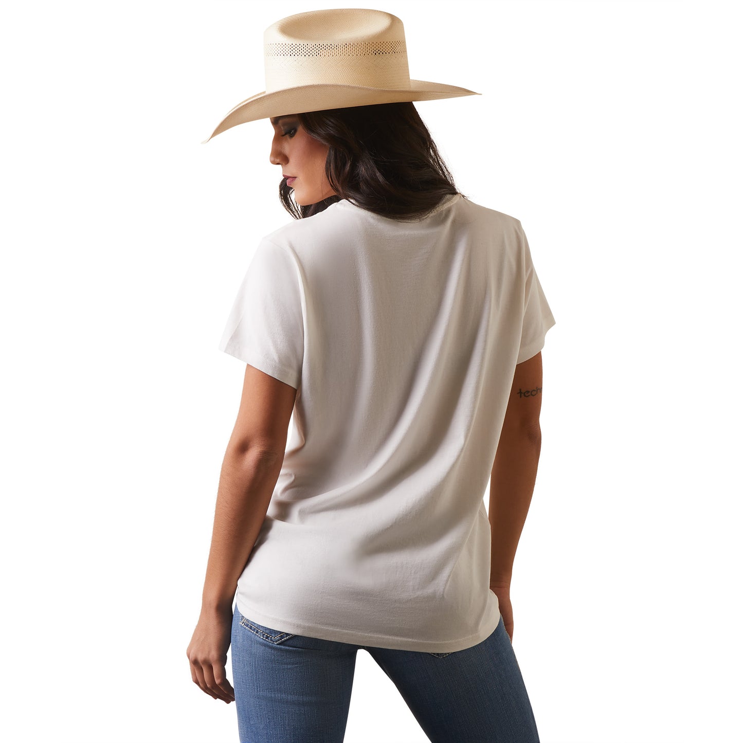 Ariat® Ladies Fiesta Cloud Dancer T-Shirt 10043666