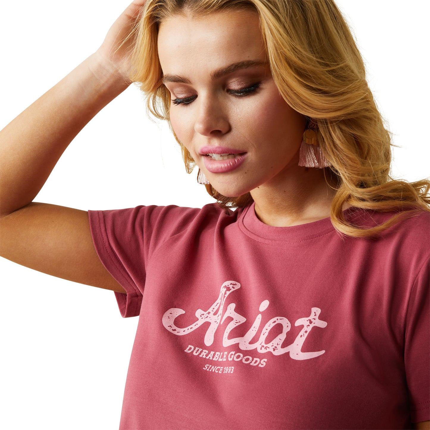 Ariat® Ladies R.E.A.L™ Durable Goods Earth Red T-Shirt 10043679