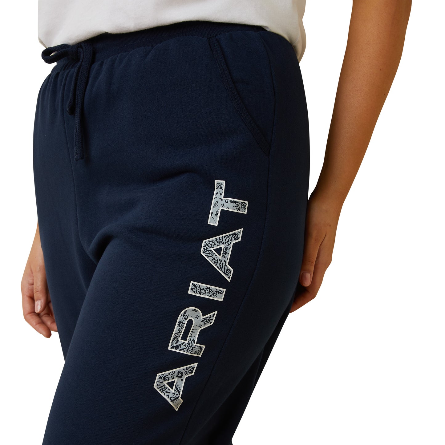 Ariat® Ladies R.E.A.L Logo Navy Eclipse Jogger Pants 10043683