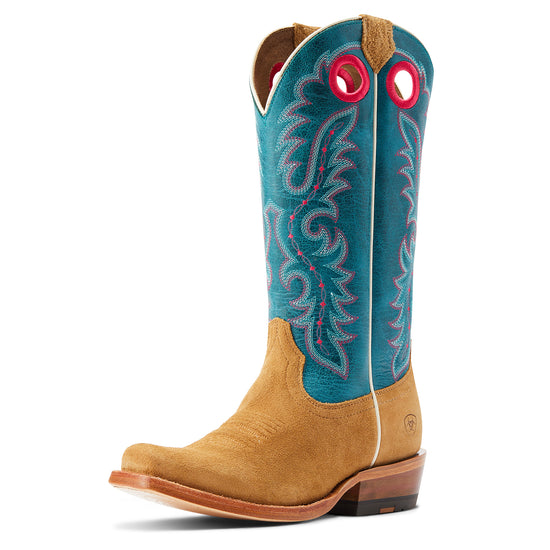 Ariat® Ladies Futurity Boon Buckskin Roughout Western Boots 10044403