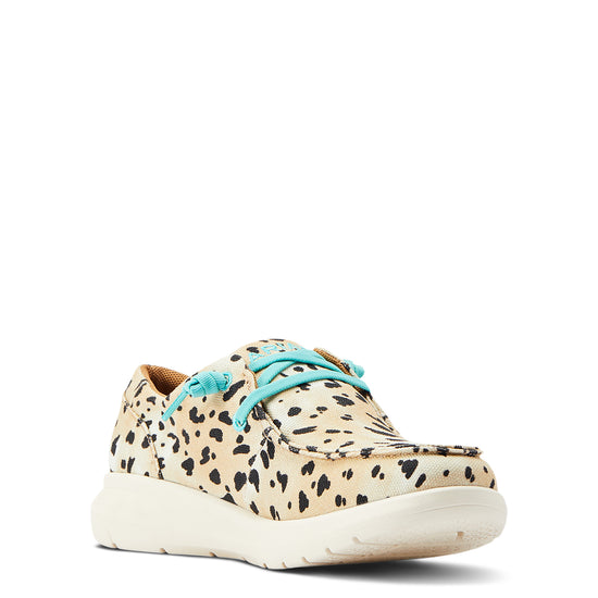 Ariat® Ladies Hilo Tan Leopard Print Slip on Shoes 10044592
