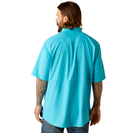 Ariat Men's VentTEK Outbound Turquoise Reef Classic Fit Shirt 10048734