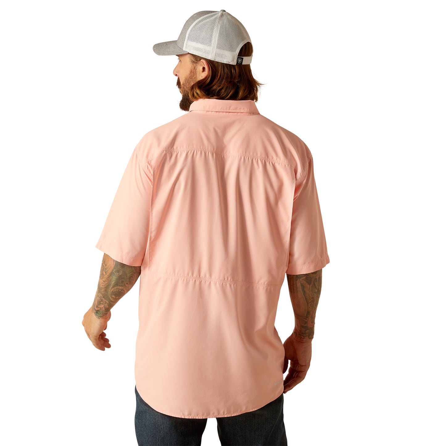 Ariat Men's VentTEK Outbound Apricot Blush Classic Fit Shirt 10048735
