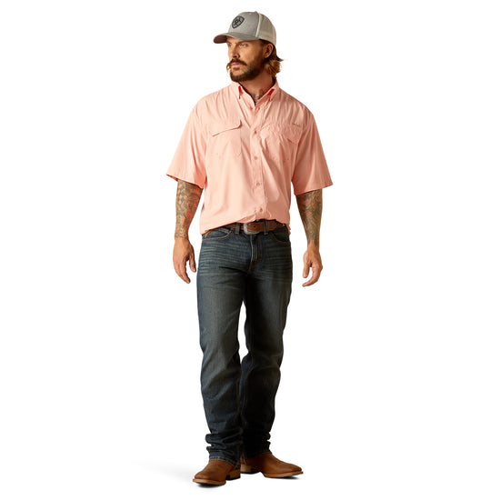 Ariat Men's VentTEK Outbound Apricot Blush Classic Fit Shirt 10048735