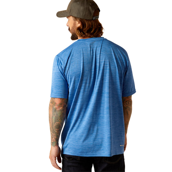 Ariat Men's Charger Basic Seascape Blue T-Shirt 10048826