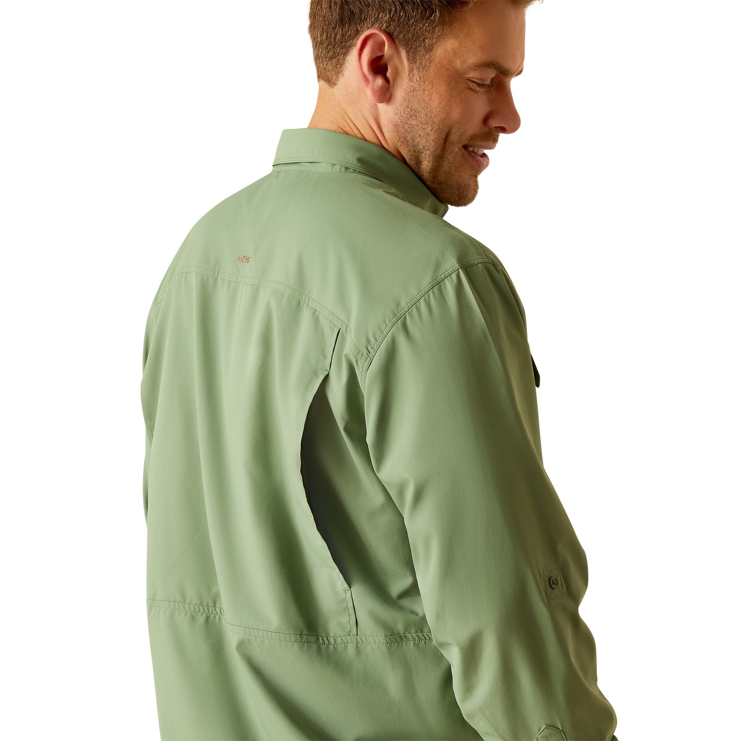 Ariat Men's VentTEK Outbound Parsley Green Classic Fit Shirt 10049014