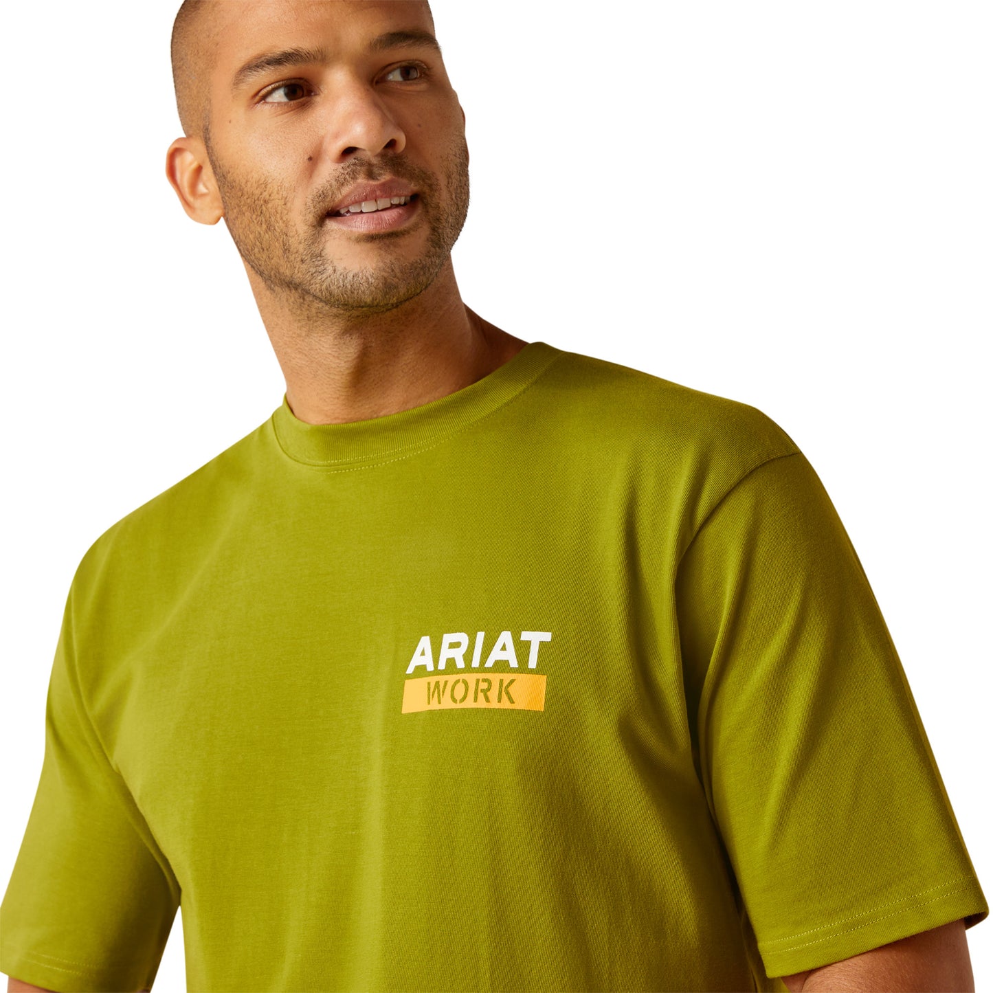 Ariat Men's Rebar Cotton Strong Roughneck Graphic Going Green T-Shirt 10048748