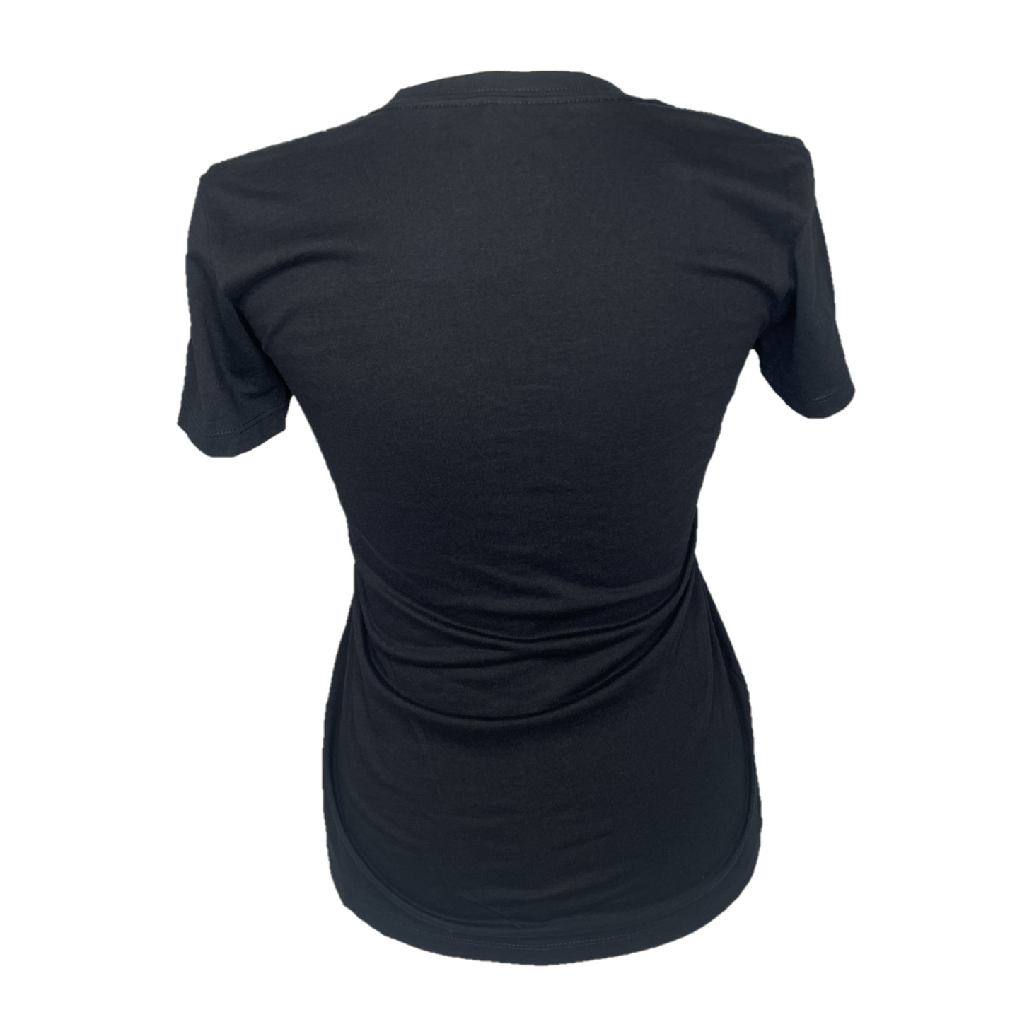 Load image into Gallery viewer, Kimes Ranch® Ladies Logo Signage Blue &amp;amp; Black Graphic T-Shirt SIG-BLK

