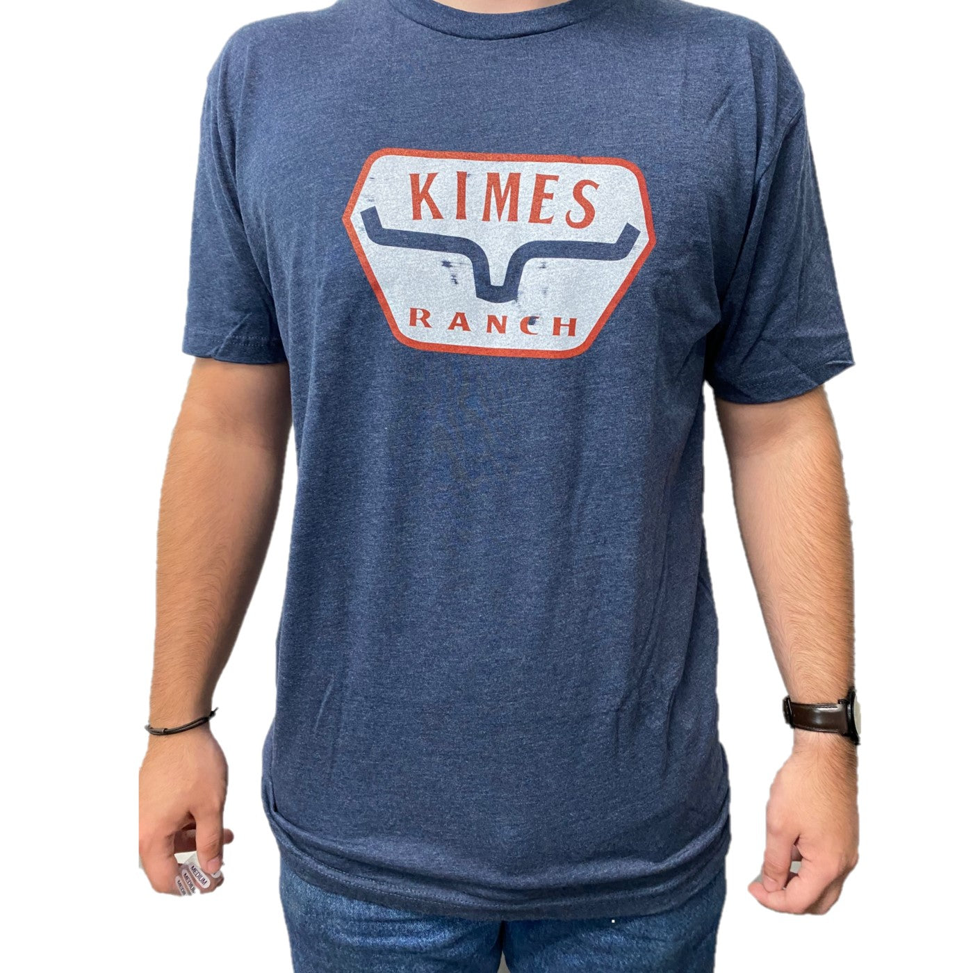 Kimes Ranch® Men's The Distance Midnight Navy T-Shirt TDT-NVY