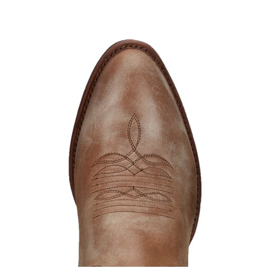 Tony Lama Men's Tascosa Suntan Brown Round Tan Western Boots TL3018