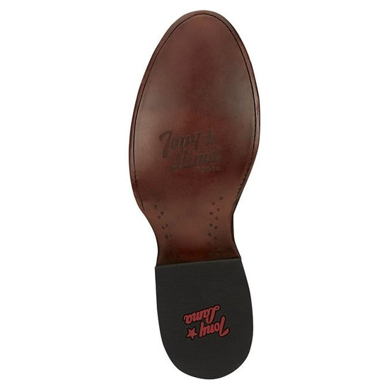 Tony Lama Men's Patron Smooth  Chocolate Round Toe Boots TL5376
