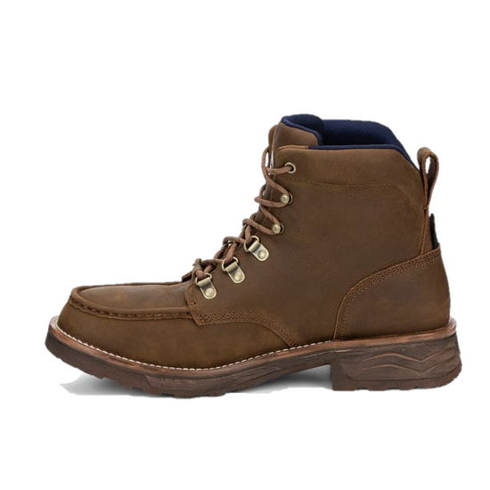 Tony Lama® Men's Conductor 6" Brown Composite Moc Toe Boots TW3410