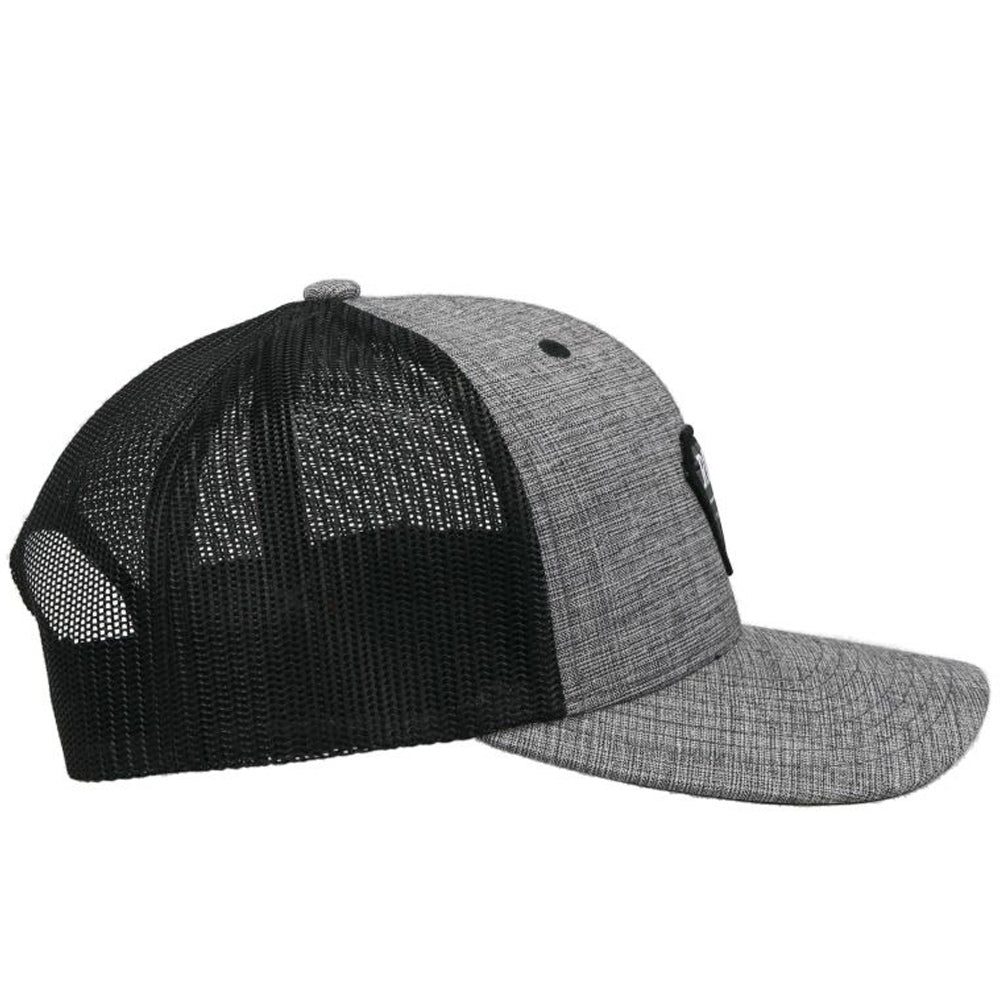 Hooey Ladies Rope Like A Girl Grey & Black Snapback Hat 2149T-GYBK