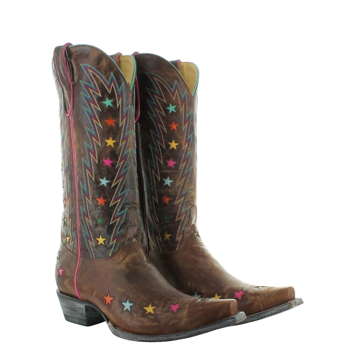 Yippee Ki Yay by Old Gringo Ladies Legacy 13" Brass Western Boots YL519-1