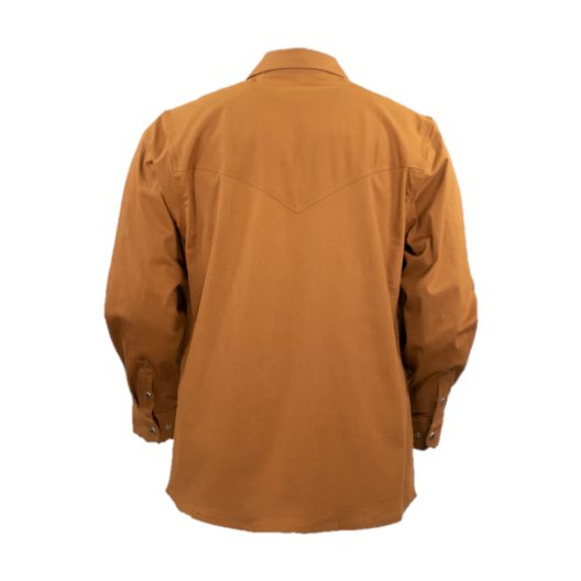 Outback Trading Company Men's Everett Burnt Orange Snap Shirt 42731-ORG
